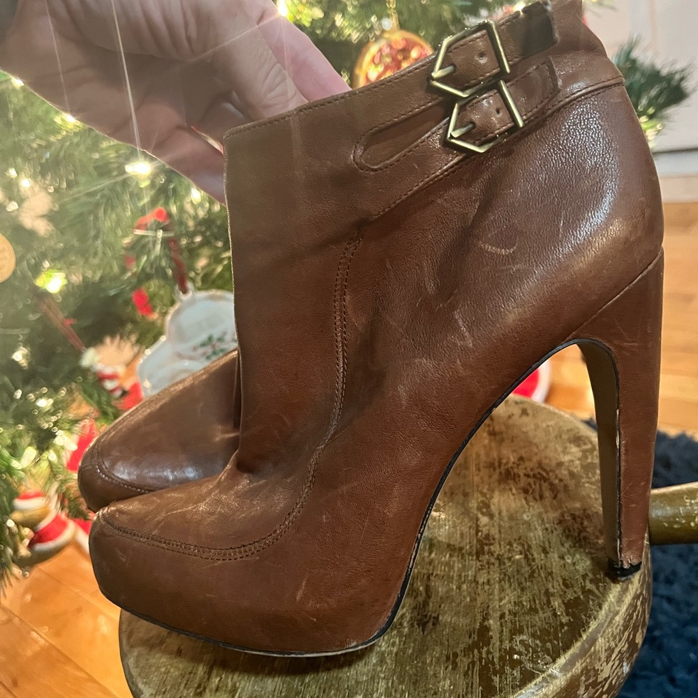 Sam Edelman Brown Booties